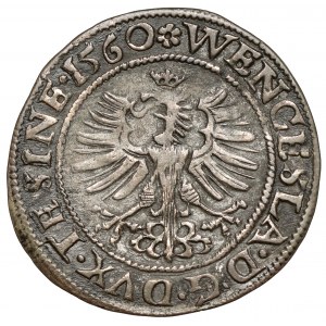 Václav III Adam, Biely Grosz Cieszyn 1560