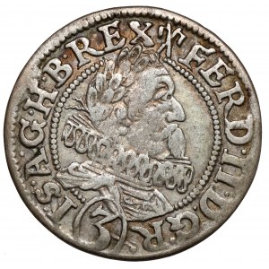 Śląsk, Ferdynand II, 3 krajcary 1629 HR, Wrocław