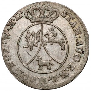 Poniatowski, 10 Pfennige 1791 EB - Änderung von 1790