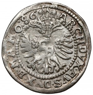 Czechy, Rudolf II, Weissgroschen 1586