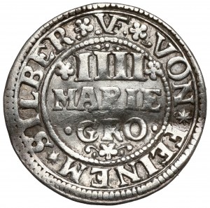 Waldeck, 4 Mariengroschen 1654