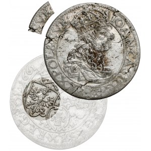 John II Casimir, the Sixth of Krakow 1661 TLB - decorative shields - SVE