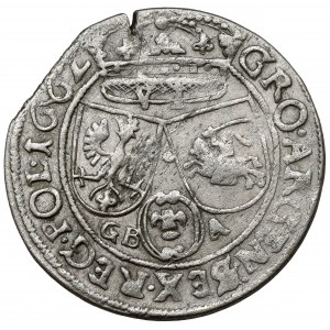 Ján II Kazimír, šiesty Ľvovský 1662 GBA