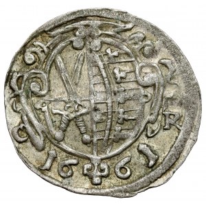 Saksonia, Johann Georg II, 3 fenigi 1661-CR