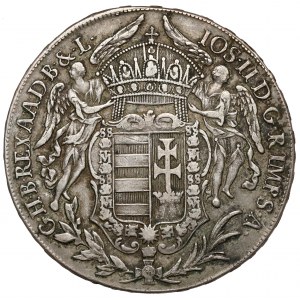 Maďarsko, Jozef II, Thaler 1782-B, Kremnica