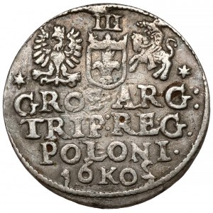 Žigmund III Vasa, Trojak Krakov 1602 - reverz 2