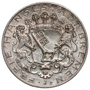 Bremen, 2 marks 1904-J