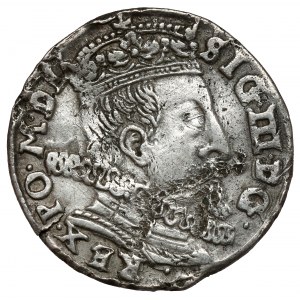 Zygmunt III Waza, Trojak Wilno 1597 - Lidman