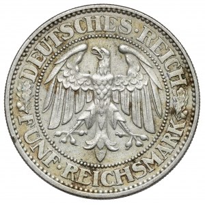 Weimar, 5 marks 1928-A