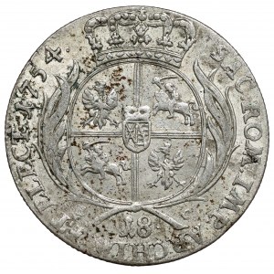 August III Sas, Ort Leipzig 1754 EC - buldočci