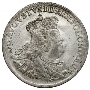 August III Sas, Ort Leipzig 1756 EC - small bust