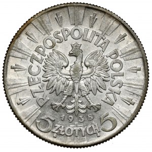 Pilsudski 5 zloty 1938