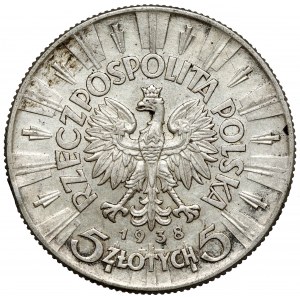 Pilsudski 5 zloty 1938