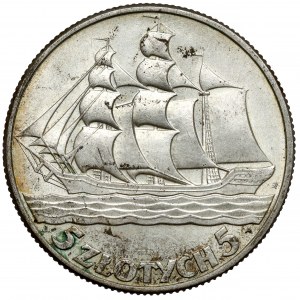 Segelschiff 5 Gold 1936
