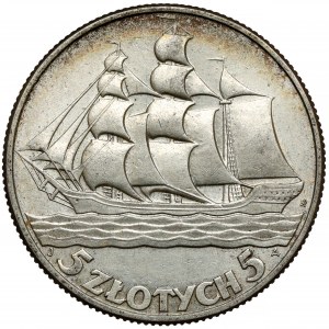 Sailing ship 5 gold 1936