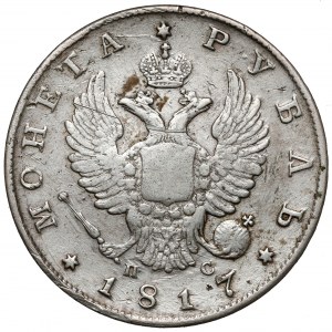 Russia, Alexander I, Ruble 1817