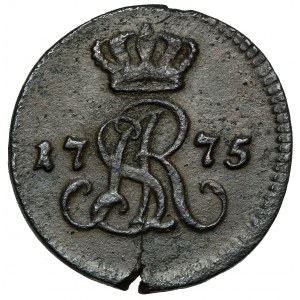 Poniatowski, Půlpenny 1775 EB