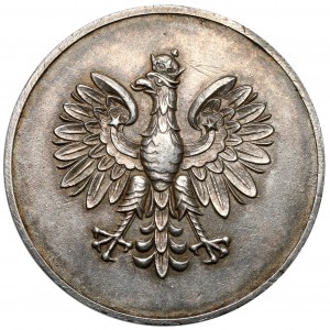 Stříbrná medaile J. Piłsudski maršál 1867-1935