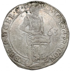 Niderlandy, Silver Ducat 1663 - Gelderland