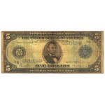 USA, 5 dolarů 1914