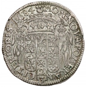 Pomoransko, Karol XI, 2/3 toliarov 1684, Štetín