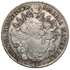 Maďarsko, Mária Terézia, Talar 1780-B, Kremnica