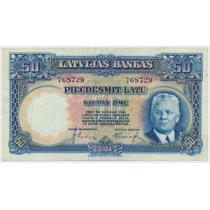 Łotwa, 50 Latu 1934