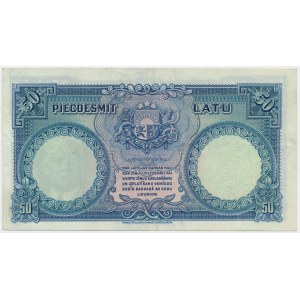 Latvia, 50 Latu 1934