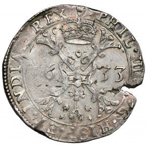 Netherlands, Philip IV, Patagon 1633 - Brabant