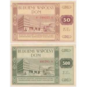 We Build a Common Home 50 and 500 zloty (2pc)