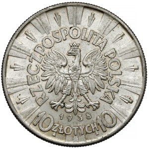 Pilsudski 10 zloty 1938