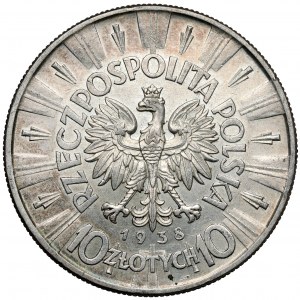 Piłsudski 10 złotych 1938