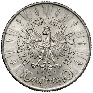 Piłsudski 10 złotych 1939