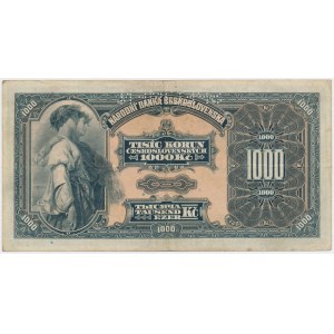 Czechoslovakia, 1.000 Korun 1932 - SPECIMEN