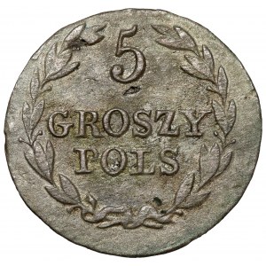 5 Polish pennies 1827 FH