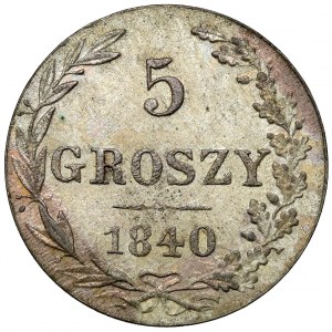 5 groszy 1840 MW