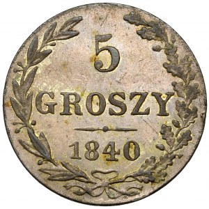 5 groszy 1840 MW