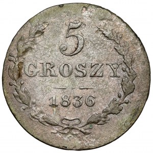 5 groszy 1836 MW