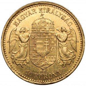 Hungary, Franz Joseph I, 10 crowns 1904 KB