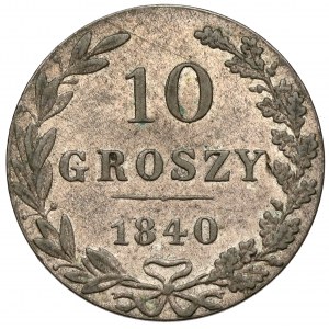 10 pennies 1840 MW