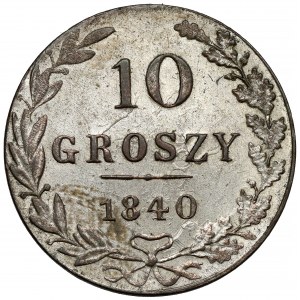 10 pennies 1840 MW