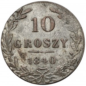 10 pennies 1840 MW