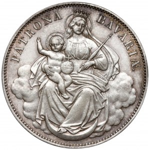 Bavaria, Ludwig II (1864-1886), Vereinsthaler (Madonnentaler) no date (1865)