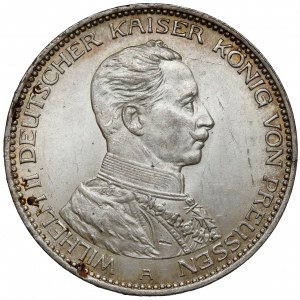 Prussia, 3 marks 1914-A