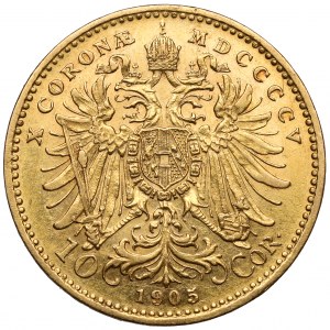 Österreich, Franz Joseph I., 10 Kronen 1905