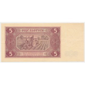 5 złotych 1948 - BK
