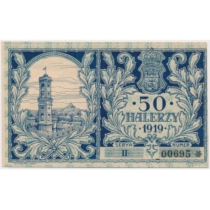 Lvov, 50 haléřů 1919 - Série II