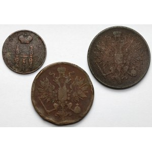 1-3 kopejky 1852-1863 BM, Varšava