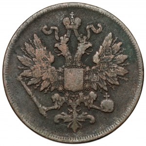 2 Kopeken 1860 BM, Warschau - neuer Adler