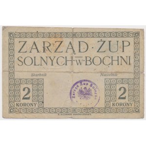Bochnia, Salzbergwerkverwaltung 2 Kronen (1919)